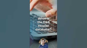 What is D&B Hoover database?
