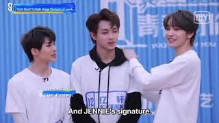 YWY S3 Lian Huaiwei's favorite BLACKPINK member is JENNIE