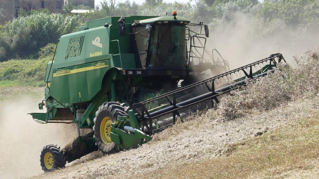 JOHN DEERE CWS 1450 in TREBBIATURA CECE | AGROMECCANICA POMANTE