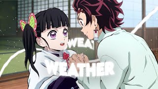 Tanjiro And Kanao - Sweat Weather [Edit/AMV] Resimi