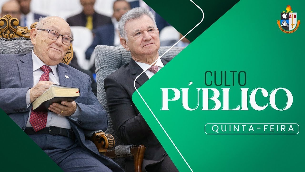 CULTO PÚBLICO | 09/10/2025 | TV AD BELÉM