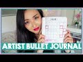 My artist bullet journal // TUTORIAL & TIPS