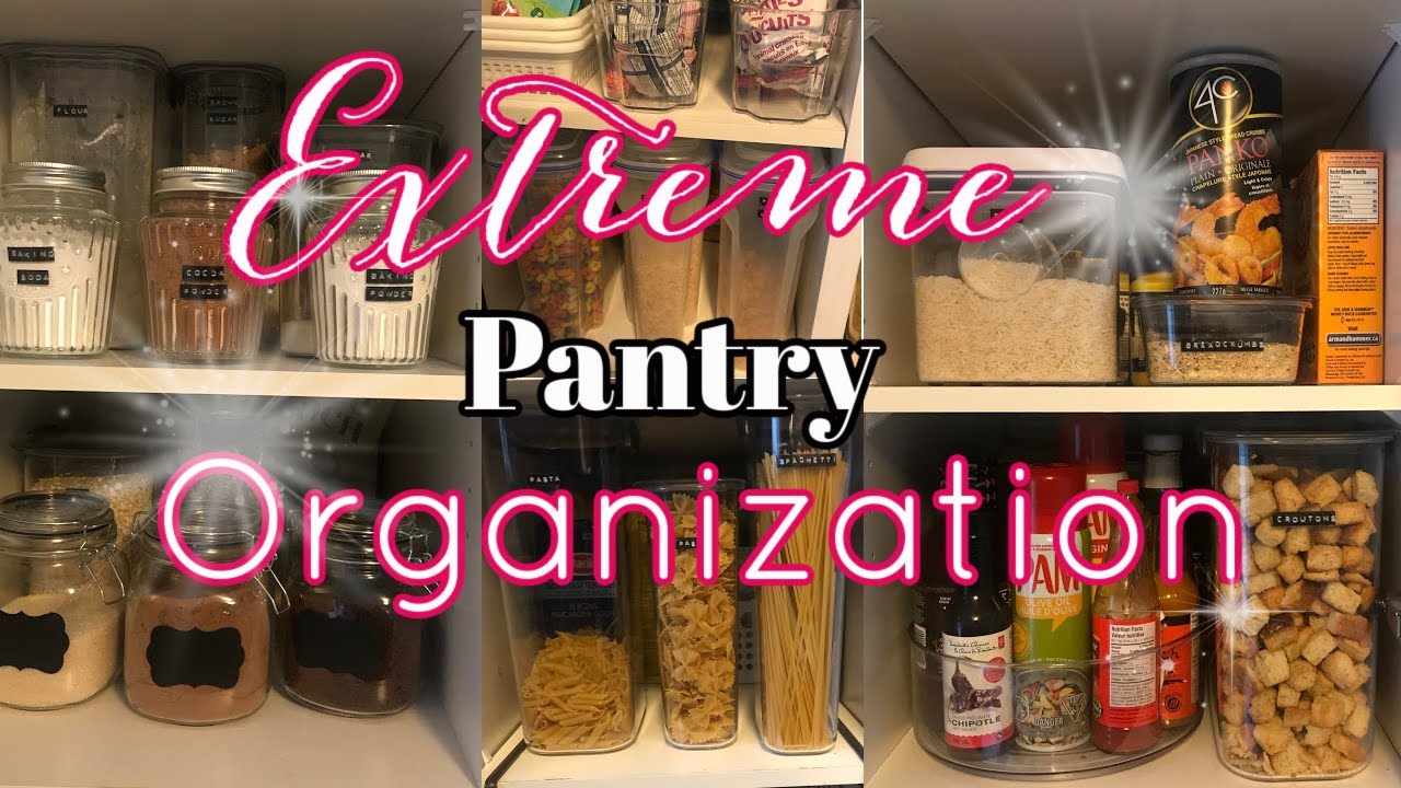 EXTREME PANTRY ORGANIZATION 2020 | ORGANIZATION MOTIVATION | PANTRY ORGANIZATION 2020