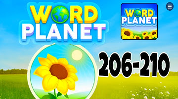 WORD PLANET NILE 3 level 206 207 208 209 210