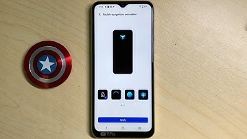 How to change Face Recognition Animation on Vivo Y16 Android 12