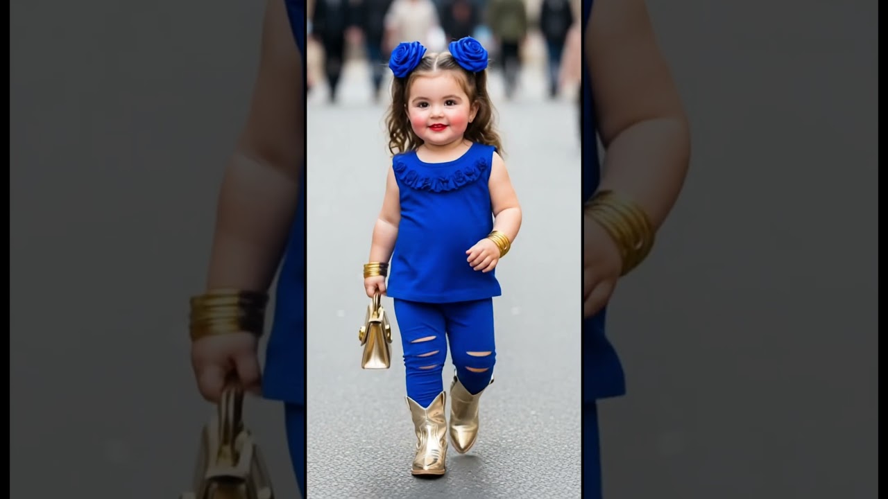 🌸💖 "Runway Sparkle – Cute Baby Fashion Show 🍼🌟 