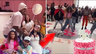 Moment Chris Brown Daughter Royalty' Shows Off Mad Dance Moves on Her Birthday!🔥💃🏾🎉