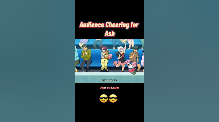 Audience cheering for Ash 😎 Ash vs Leon | Pokemon Journey's episode 129 #pokemon #shorts #ytshorts