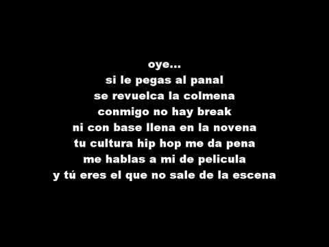 Letra RESIDENTE – Uno menos