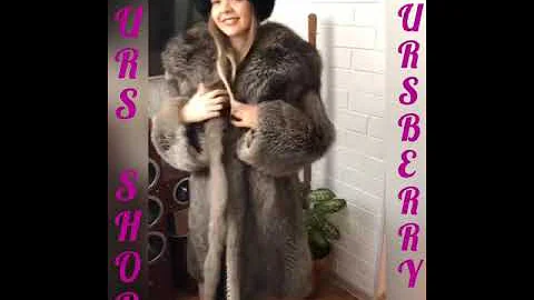 FUR COAT SILVER FOX CRYSTAL 2 mobile :). Sale! Shop jackets hats collars cuffs stoles blankets mink