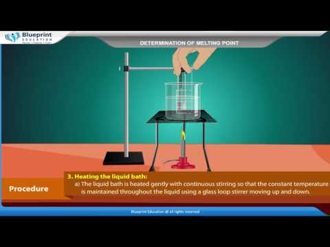 Video: How To Determine The Melting Point