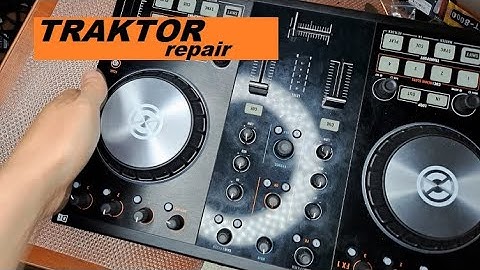 How to repair a USB port TRAKTOR 2 the device does not connect to the computer