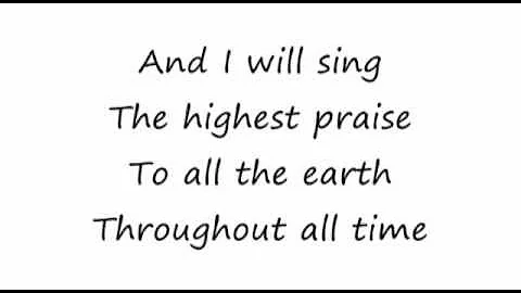 Highest Praise - VMusic (Jennifer Crow) 16x9 lyrics