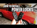 How To Install Power Locks Mazda B2200 B2000