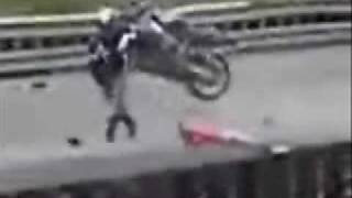 accidentes espectaculares de motocicletas - janixio dj de ciudad guzman