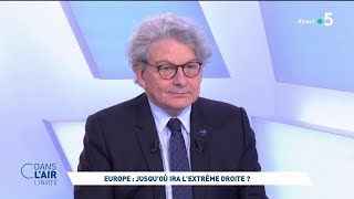 Thierry Breton - Europe : Jusqu'où ira l'extrême droite ? #cdanslair 28.11.2023