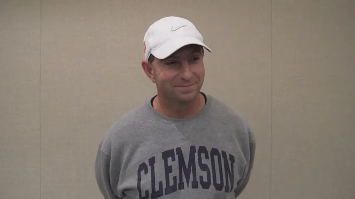 Swinney talks after arrival at Orange Bowl