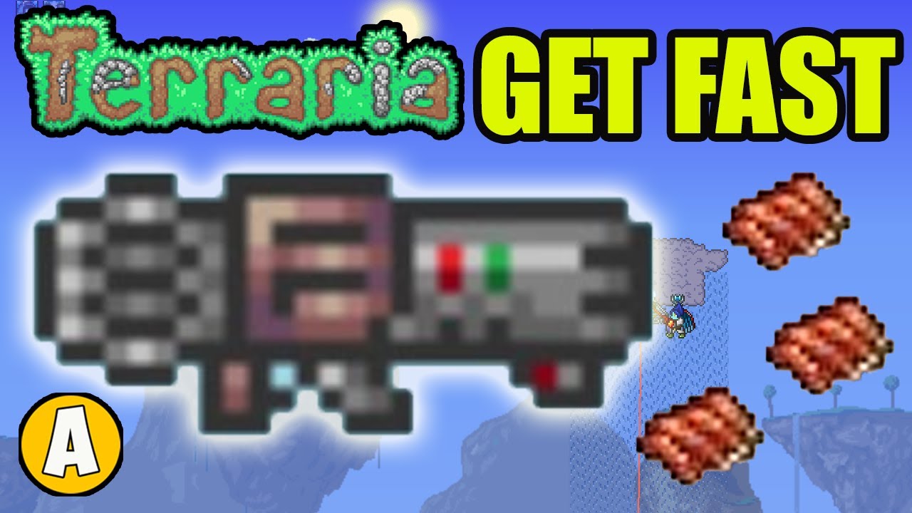 Terraria How To Get Rocket Launcher Easy 22 Terraria How To Get q Ribs 22 Youtube