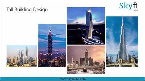 Tall Building Design - Project assignment for Skyfi Labs online course