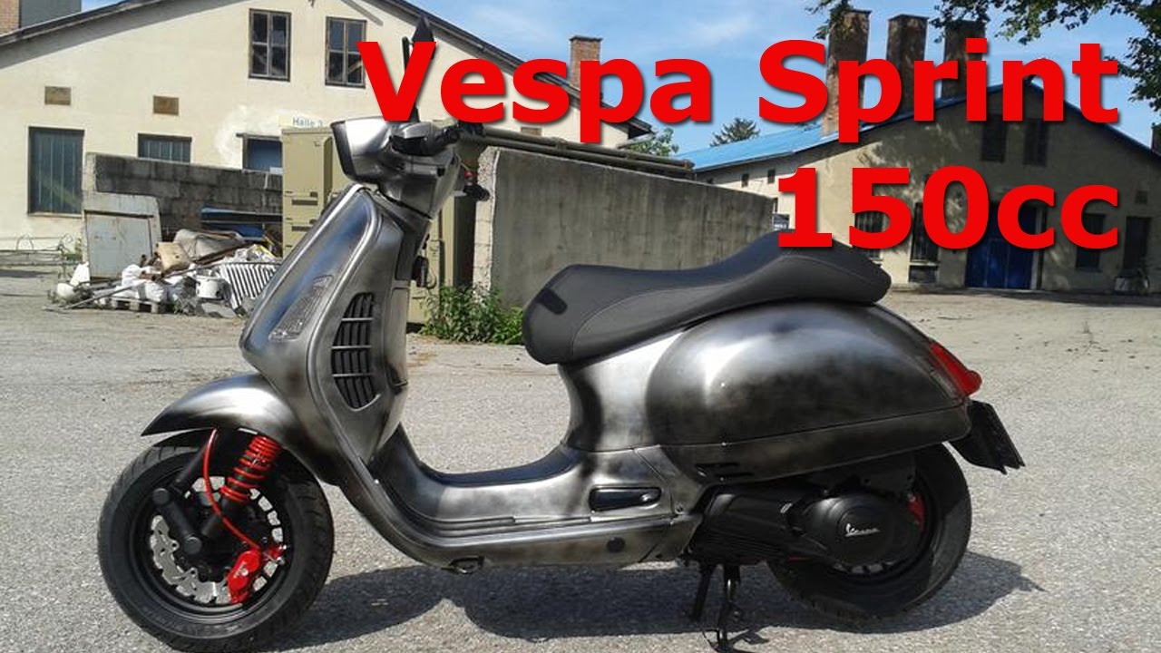 Vespa Sprint 2015 Modifikasi YouTube