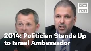 Politician's Remarks to Israel's Ambassador Go Viral (2014)