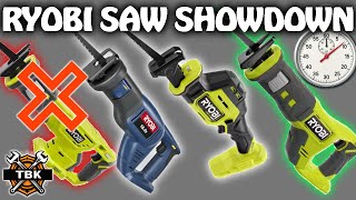 Which Ryobi Recip Saw Is BEST? (Old vs New Comparison)