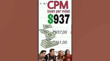 CPM Google Adsense 1 video $937 Amazing!!! #shorts