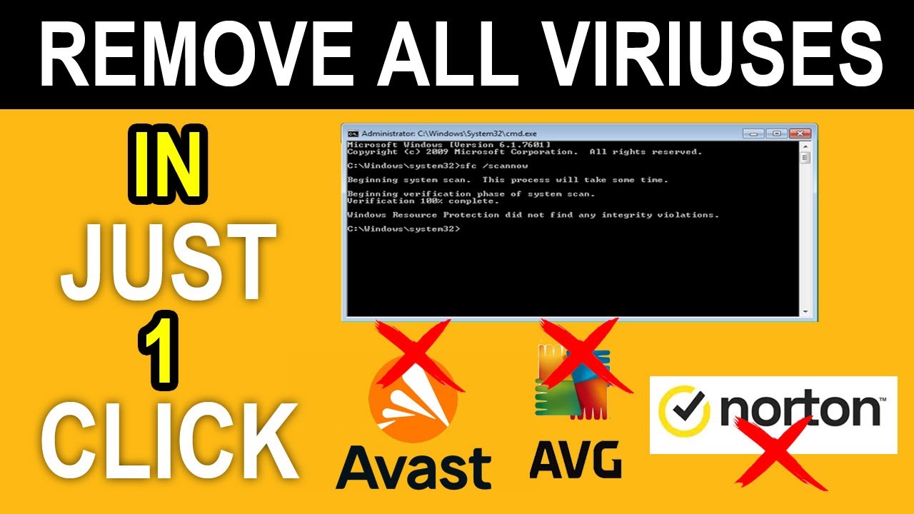 how to remove virus from your computer | Delete all Viruses from your ...