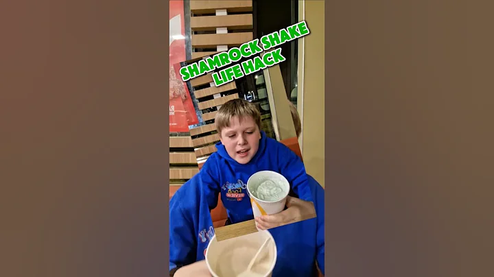 Shamrock Shake upgrade, @McDonalds you should have done this in the first place ☘️#shamrockshake