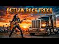 Highway Country Rock Mix 🔥 Outlaw Truck &amp; Guitar Queen at Sunset #outlawrock #countrymusic