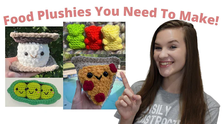 Delicious Crochet Food Plushie Patterns for Fun and Profit