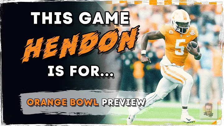 Tennessee Vols Football | Tennessee  vs Clemson | Orange Bowl Prediction