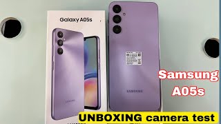 Samsung A05s unboxing || samsung new launched phone A05s price || A05s camera test || A05s display