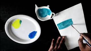 What are the two colors mix to make Sky Blue || make T-Blue ...