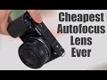 Budget APS-C - TTArtisan 27mm F2.8 Autofocus Lens Sony, Fuji, and Nikon - Best Lens Under $200