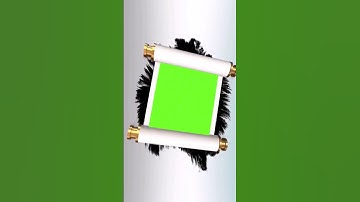 Scroll Animation With Green Screen Frame #scroll #retro #photography#videoediting