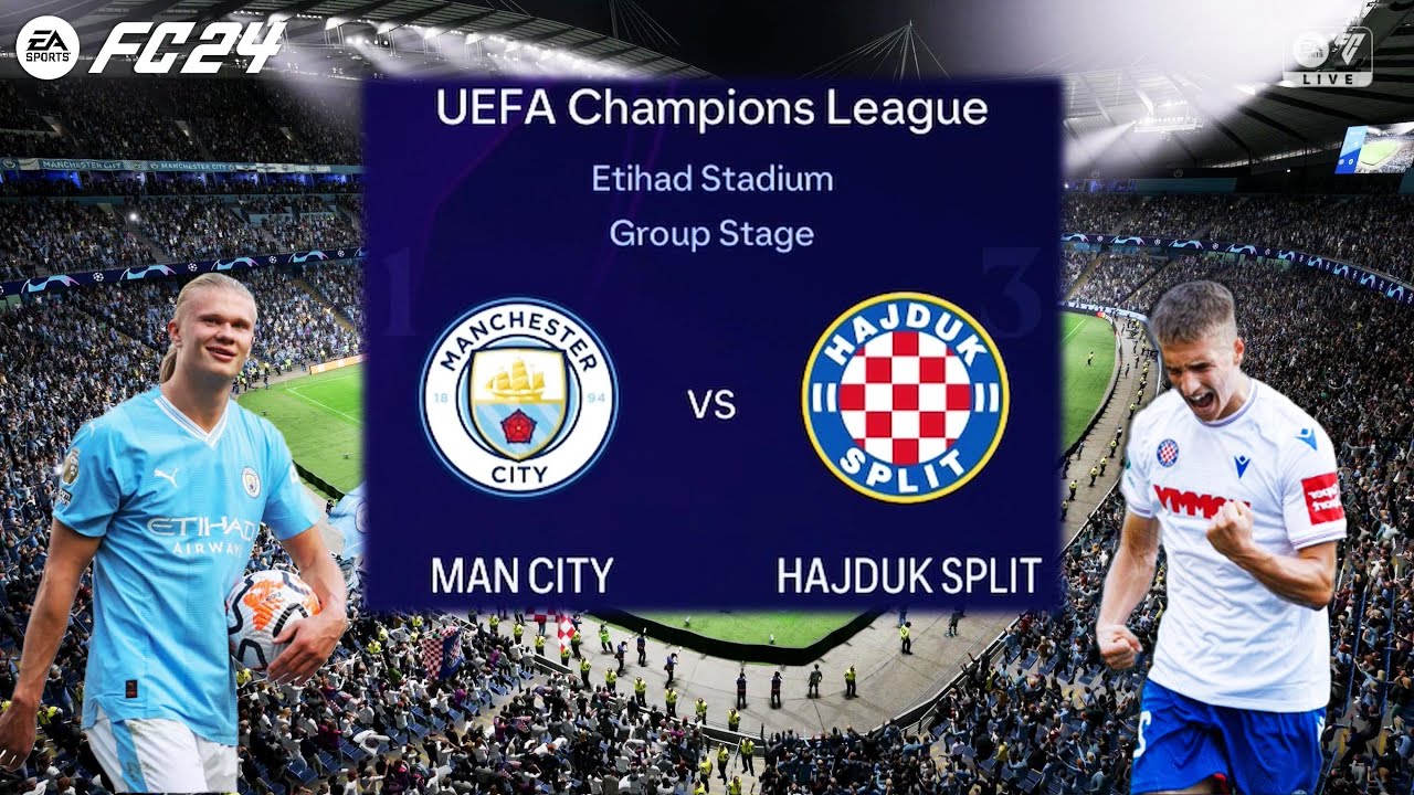 Hajduk Split knock Manchester City out of youth Champions League