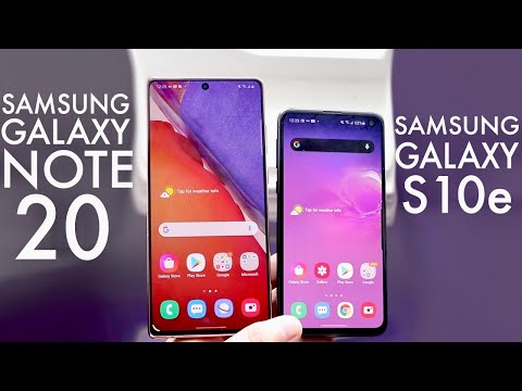 Samsung Galaxy Note 20 Vs Samsung Galaxy S10e! (Comparison) (Review)