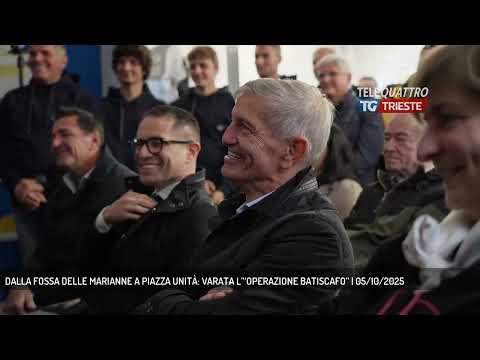 DALLA FOSSA DELLE MARIANNE A PIAZZA UNITÀ: VARATA L’“OPERAZIONE BATISCAFO” | 05/10/2025