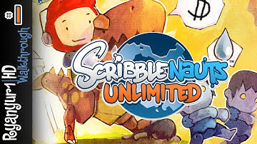 Scribblenauts Unlimited Walkthrough - PART 1 | Edwin