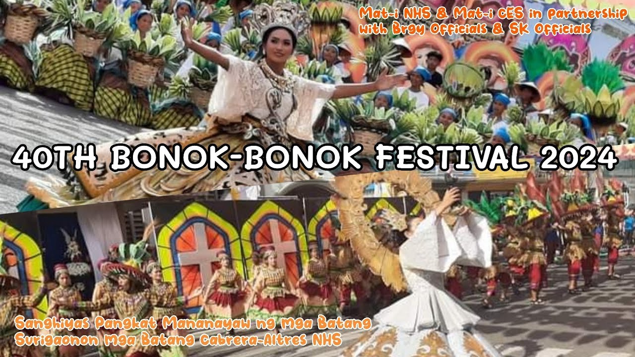 SURIGAO CITY 40TH BONOK-BONOK FESTIVAL 2024 | BASED CATEGORY - YouTube