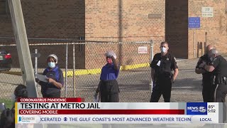 VIDEO: Voluntary testing for jail employees begins, inmate families say more needs to be done for in