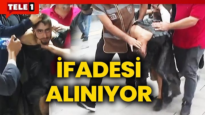 Polisi şehit eden saldırgan savcılıkta böyle yürütüldü: Bana saldırdılar