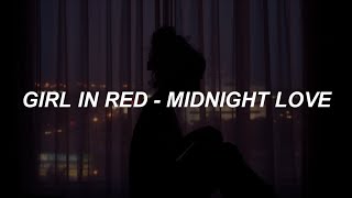 girl in red - midnight love (lyrics) Resimi