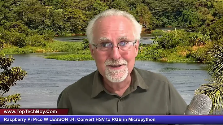 Raspberry Pi Pico W LESSON 34: Convert HSV to RGB in Micropython