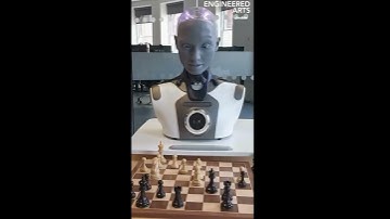 Robot is on chess  #artificialintelligence #ai #technology #robots