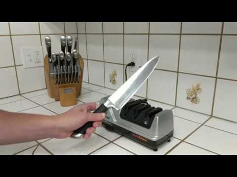 Restore Your Old Knives with the Trizor XV Knife Sharpener! 