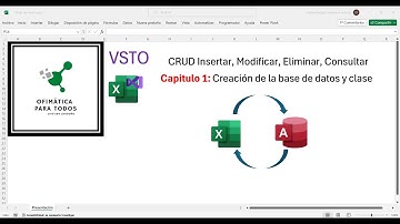 24. Programando Excel desde  .NET con VSTO y VS (CRUD Insertar, Modificar, Eliminar, Consultar) C1