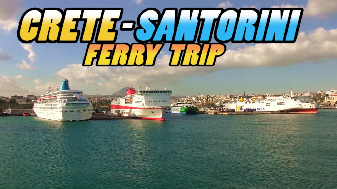 crete boat trips to santorini