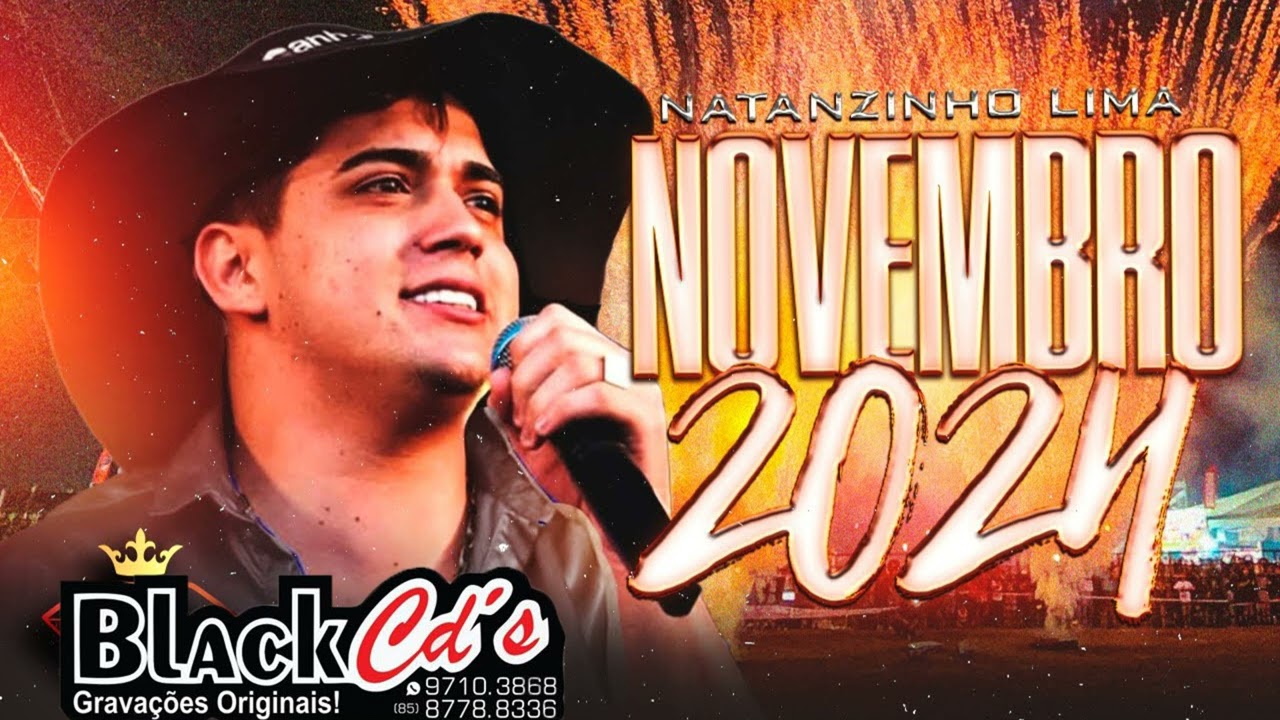 NATANZINHO LIMA CD NOVEMBRO PRA PAREDÃO BLACK CDS WATTS 085